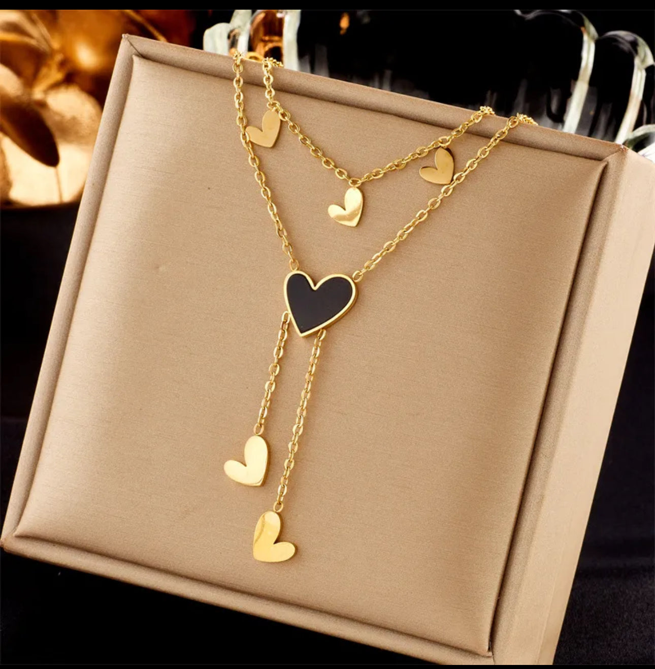 Stainless Steel 'Baby' Necklace with Wing Design"